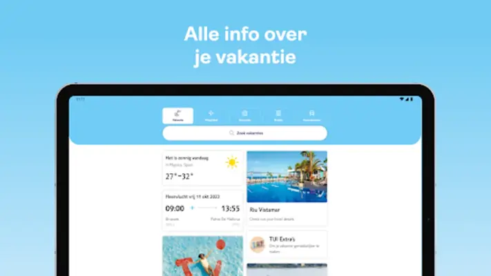 TUI Belgium Reisapp android App screenshot 2